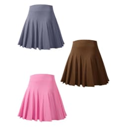 Women's High Waisted Tennis Mini Skirt Tennis Yoga Golf Sports Belt Safety Pants Pocket Comfortable and Breathable Sports Skirt