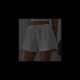 Elegant Beach Party Club Shorts Fashion Women Striped 2026 New Summer Drawstring Pocket Short Pant Casual Loose Wide Leg Pants