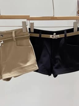 Retro Hong Kong Style Casual High Waist Women's Short Pants Autumn Winter New Butt Lifting Versatile Korean Version Slimming ...