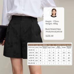 Amii Women's Shorts 2026 Autumn New Versatile Commuter Cotton Shorts Jacquard Casual Basic Women's Loose Wide-leg Pants 12641111