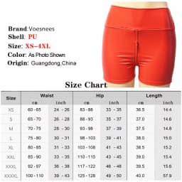 Black Matte Leather Women Shorts High Waist Bodycon Push Up Red Shorts Joggers Sports Fitness Sexy Wetlook Clubwear Slim Shorts