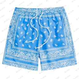 Summer New Women's and Men's Boho Shorts Paisley 3D Printed Quick Dry Beach Swiming Shorts High Quality Workout Gym Short Pants