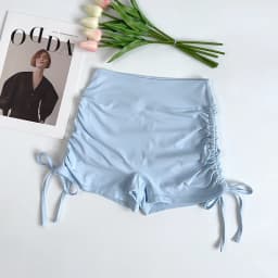 Summer High-Waisted Women's Yoga Fitness Shorts Sexy Drawstring Tied Three-Part Sports Hot Pants for Fitness And Exercise