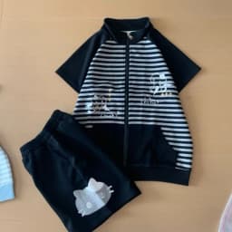 Japanese Shorts for Women Embroidery Cartoon Elastic Waist Wide Leg Pants Summer Casual Pantalones Cortos De Mujer 2025 Bottoms