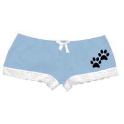 Women cat paw print lace trimmed short perfect summer hi hop punk style sexy and slim fit Harajuku Emo girl versatile street Y2K