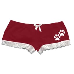 Women cat paw print lace trimmed short perfect summer hi hop punk style sexy and slim fit Harajuku Emo girl versatile street Y2K