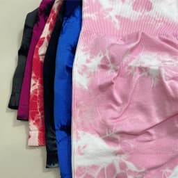 Women Tie Dye Gym Shorts Athletic Scrunch Workout Biker High Waist Yoga Pants Leggins Sports Fitness Short Tights Drop Shipping