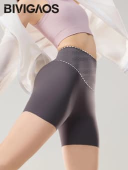 BIVIGAOS Summer Thin Seamless Sharkskin Mini Shorts Women High Waist Slim Sexy Sport Shorts Multicolor Fitness Bicycle Shorts