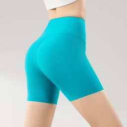 BIVIGAOS Summer Thin Seamless Sharkskin Mini Shorts Women High Waist Slim Sexy Sport Shorts Multicolor Fitness Bicycle Shorts