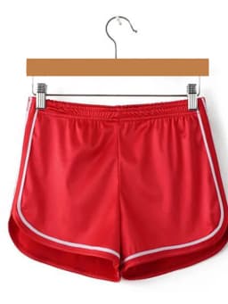 Women Shorts Summer Silk Slim Beach Casual White Egde Shorts Hot