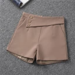 Elegant Office Lady's Black Shorts Matching Women's Wide Leg Shorts Chic Casual Loose Shorts 2025 Summer New Trend Female Pants