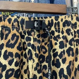 Kapital 21SS Quick Dry Polka Dot Leopard Print Loose Casual Sport Shorts Five-Quarter Length Cotton Youth Fashion Leisure Shorts