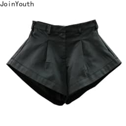 Korean Y2k Shorts for Women High Waist Fashion Wide Leg Pants 2025 New Bottoms Casual Fashion Shorts Pantalones Cortos De Mujer