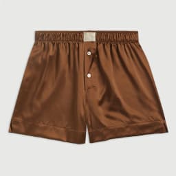 Gaono Women Satin Boxers Shorts Casual Buttons Elastic Waist Short Pants Streetwear Y2K Vintage Lounge Bottom Loose Shorts