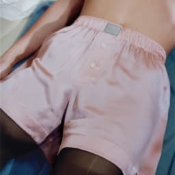 Gaono Women Satin Boxers Shorts Casual Buttons Elastic Waist Short Pants Streetwear Y2K Vintage Lounge Bottom Loose Shorts