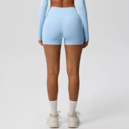 Women Sports Shorts Yoga Shorts Naked Feeling High Waist Yoga Shorts Push Up Fitness Leggings Tummy Control Yoga Slim Shorts