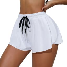 uick-dry Woman's Clothing Shorts Marathon Running Pants High Waist Summer Breathable Slit Shorts Sexy Female Street Wear Casual