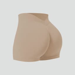 Women Summer V- Waisted Yoga Shorts Fashionable and Sexy Running Fitness Pants Gym High Elastic Hip Liftting Sports Shorts