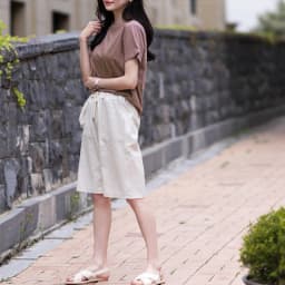 Women Summer Bermuda Shorts Cotton Wide-legged Leisure Trousers Large Size Loose Elastic Waist With Belt shorts 6XL 7XL 8XL