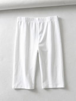 sexy women high waist elastic pure color slim Knee-Length biker shorts female