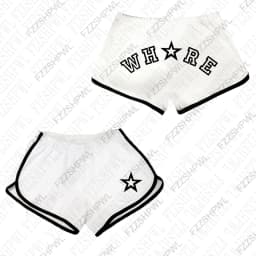 Y2K Shorts Harajuku Letter Print Star Print Women Rock Gothic Retro Pants Hip Hop Streetwear Spice Girls Hot Pants Punk Sexy Emo