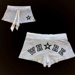 Y2K Shorts Harajuku Letter Print Star Print Women Rock Gothic Retro Pants Hip Hop Streetwear Spice Girls Hot Pants Punk Sexy Emo