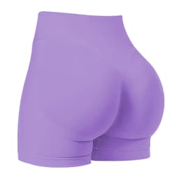 Summer High Waisted Yoga Shorts Fashionable and Sexy Running Fitness Pants Solid Color Yoga Leggings
