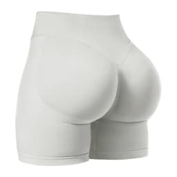 Summer High Waisted Yoga Shorts Fashionable and Sexy Running Fitness Pants Solid Color Yoga Leggings