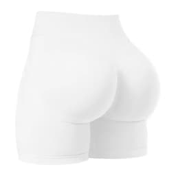 Summer High Waisted Yoga Shorts Fashionable and Sexy Running Fitness Pants Solid Color Yoga Leggings