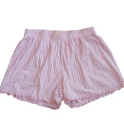 Boxers for Women Y2K Aesthetic Elastic Waist Striped Plaid Print Pajama Shorts Teen Girls Summer Cute Lounge Bottoms Sleepwear