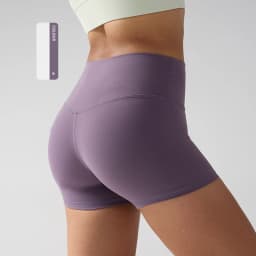 Solid Color Women Fitness Sport Yoga Short Running Cycling Women's Leggings Quick Dry Breathable High-Waisted Yoga Shorts