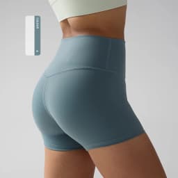 Solid Color Women Fitness Sport Yoga Short Running Cycling Women's Leggings Quick Dry Breathable High-Waisted Yoga Shorts