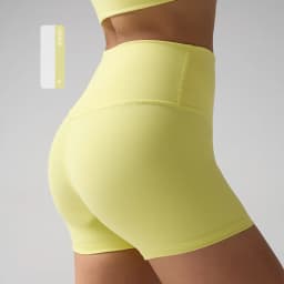 Solid Color Women Fitness Sport Yoga Short Running Cycling Women's Leggings Quick Dry Breathable High-Waisted Yoga Shorts