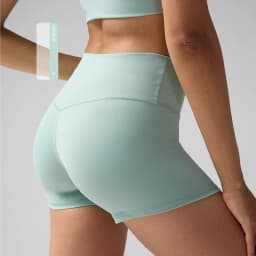 Solid Color Women Fitness Sport Yoga Short Running Cycling Women's Leggings Quick Dry Breathable High-Waisted Yoga Shorts