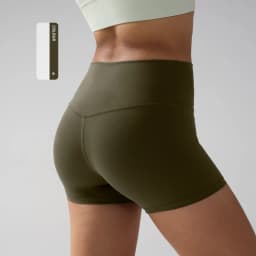 Solid Color Women Fitness Sport Yoga Short Running Cycling Women's Leggings Quick Dry Breathable High-Waisted Yoga Shorts