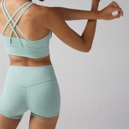 Solid Color Women Fitness Sport Yoga Short Running Cycling Women's Leggings Quick Dry Breathable High-Waisted Yoga Shorts