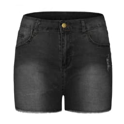 Sexy Hot Slim Denim Shorts Women Fashion Trendy All-match Solid Color Tight High Waist Short Jeans Lady Commuting Cowboy Outfits