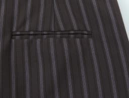 European and American style spring fashion temperament simple striped low waist wide waist shorts