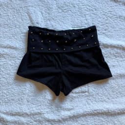 Street Wear Fashionable Popular Classic Hip-Hop Rock Style Mini Shorts Summer American Gothic Punk Vintage Mini Shorts E-Girls