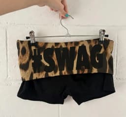 Street Wear Fashionable Popular Classic Hip-Hop Rock Style Mini Shorts Summer American Gothic Punk Vintage Mini Shorts E-Girls