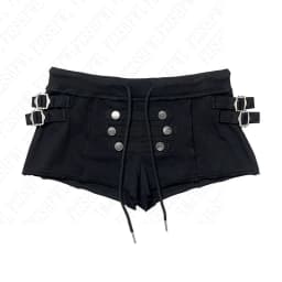 Fashionable American retro Y2K millennium Harajuku cool girl 2026 new design style summer fitted and sexy short pants for women
