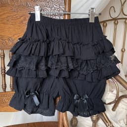 Cotton Bloomers Lolita Style Girls Cute Sweet Japan Sexy Lace Date Princess Pink Layer Puff Shorts Ruffles Lantern Small Pants