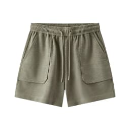 Semir Womens Shorts 2026 Elastic Waist Knitted Straight Loose Sports Style Casual Fashion
