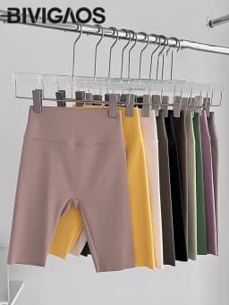 BIVIGAOS Summer New Multi Color Biker Shorts Women High Waist Elastic Tight Sexy Sports Shaper Candy Colored Cycling Shorts