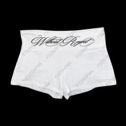 Y2K Shorts Grunge Goth Hip Hop Harajuku Letter Print Vintage Hot pants Streetwear High street Chic Casual Cleanfit​ Y2k Panties
