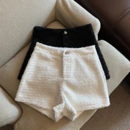 Fashionable Woolen Miniature High Waist Wide Leg Pants Women's Autumn Winter New Style Casual Outerwear Bootcut Trousers
