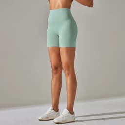 Summer Women Yoga Shorts Naked Feel Sports Shorts Fitness Tights High Waist Gmy Running Push Up Clothes Workout Cycling Shorts