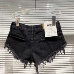 Denim Shorts Women High Street Hotsweet Casual Low Waist Raw Edges Holes A-line Korean Style Y2k Spicy Girls Summer Shorts
