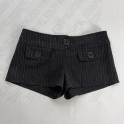 Minimalist Stripes emo Female Clothing Classic Harajuku Y2K Women Lower garment Vintage Fashion Shorts Aesthetic Soft Bottoms