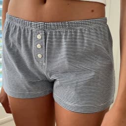 Women's Casual Elastic Shorts Solid Color/Floral/Heart Print Bottoms Short Pants Summer Loungewear Casual New